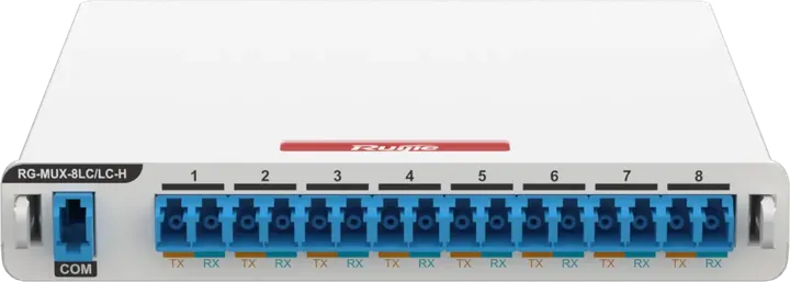 Ruijie RG-MUX-8LC/LC-H, 8-port modular transparent distribution device used with splitters