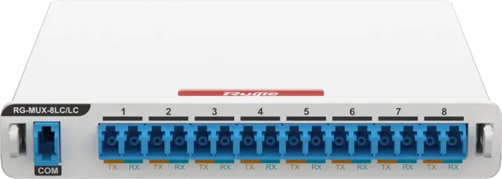 Ruijie RG-MUX-8LC/LC, 8-port modular transparent distribution device