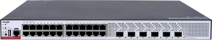 Ruijie RG-S5315-24MG6XS-UP-E, 24 x 2.5GE ports, 6 x 10GE SFP+ ports, PoE/PoE+/PoE++