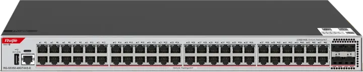Ruijie RG-S5350-48GT4XS-E, 48 x 1GE RJ45 ports, 4 x 10GE SFP+ ports