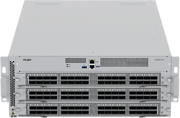 Ruijie RG-S6910-3C, Three Service Slots, and 100GE and 400GE Ports